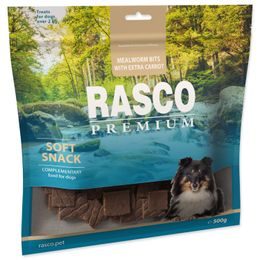 Rasco Premium Pochoutka mouční červi a extra mrkví 500g