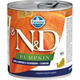 N&D PUMPKIN Dog konzerva Lamb & Pumpkin & Blueberry Starter 285 g
