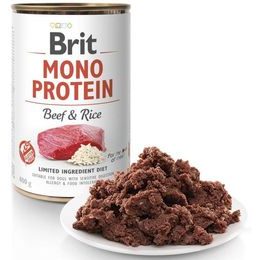 Brit Mono Protein konzerva Beef & Rice 400 g