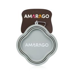 Amarago silikonová skládací miska 1000ml šedá