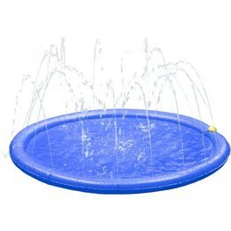 Flamingo Podložka s vodními tryskami modrá