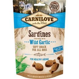 Carnilove Dog Semi Moist Snack Sardines enriched with Wild garlic 200 g