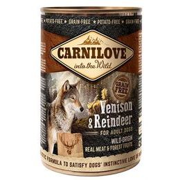 Carnilove WM konzerva Venison + Reindeer Grain Free 400 g