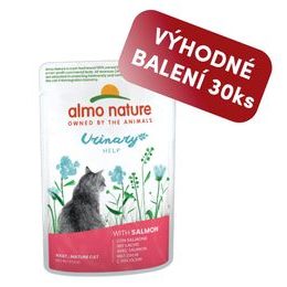 Almo Nature Holistic Urinary Help s lososem 70g výhodné balení 30ks