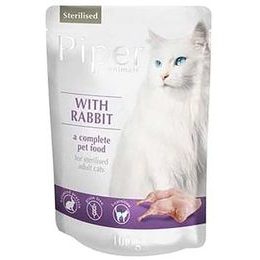 Piper CAT kapsička pro sterilizované kočky s králíkem 100g