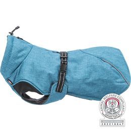 Trixie Zateplený zimní kabátek RIOM modrá