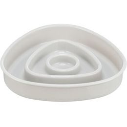 Trixie Miska k pomalému krmení triangl 0,35l/15x15cm plast