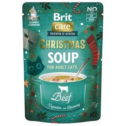 Brit Care Cat Christmas Beef Soup with carrot peas and rosemary 75 g