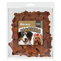 Akinu MASÍČKA Kuřecí kostičky s karotkou pamlsek pro psy 300 g