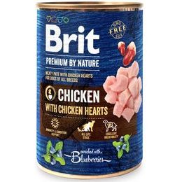 Brit Premium by Nature Dog konzerva Chicken with Hearts 400 g