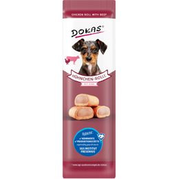 Dokas Kuřecí rolky s hovězí náplní 10 g