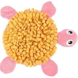 Flamingo Čmuchací kobereček Želva růžová 39x38cm