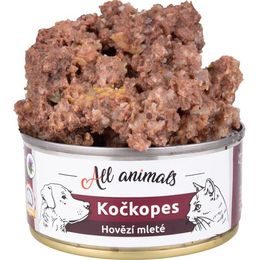 All Animals Kočkopes konzerva hovězí mleté 100g