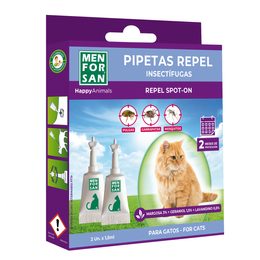 Menforsan Antiparazitní pipety pro kočky 2 ks