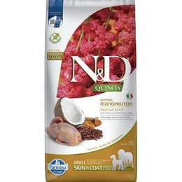 N&D QUINOA Dog GF Skin & Coat Quail & Coconut Adult Medium & Maxi 7 kg
