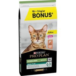 Pro Plan Cat Adult Sterilised Renal Plus losos 10 + 2 kg