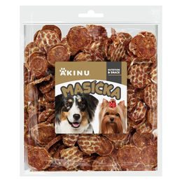 Akinu MASÍČKA Kachní chipsy pamlsek pro psy 300 g