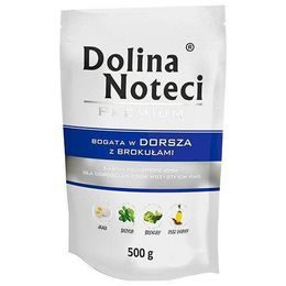 Dolina Noteci PREMIUM treska s brokolicí kapsička pro psy 500 g
