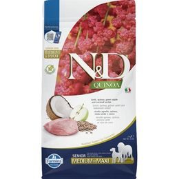 N&D QUINOA Dog GF Senior Lamb Green Apple and Coconut Medium & Maxi 2 kg