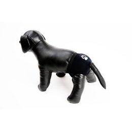 Samohýl Exclusive Hárací kalhotky "Gina" černé s tlapkou 24 cm