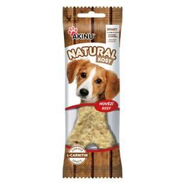 Akinu NATURAL Kost s L-carnitinem pamlsek pro psy 1 ks
