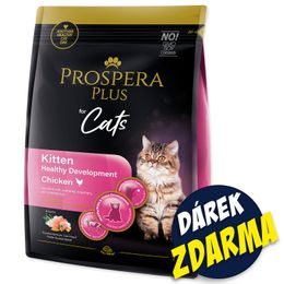 Prospera Plus Krmivo Kitten Chicken Healthy Development 7kg+Barel Prospera Plus Plus