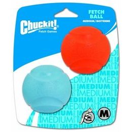 Chuckit! Míčky Fetch Medium 6,5 cm 2 na kartě