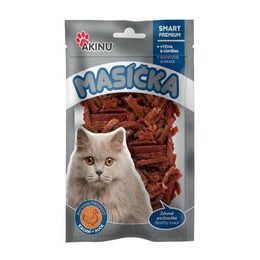 Akinu MASÍČKA Kachní nudličky pamlsek pro kočky 50 g