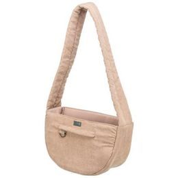Trixie Cestovní taška BETHANY na toy plemena 36x18x23cm manšestr béžovo-růžová