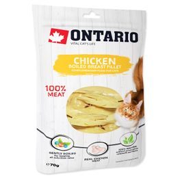 Ontario Pochoutka Ontario kuře, vařené prsní filety 70g