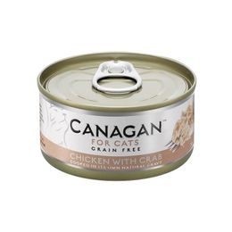 Canagan Cat konzerva Kuře a Krab 75 g