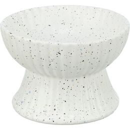 Trixie Keramická miska vyvýšená 0,2 l/13cm bílá žíhaná