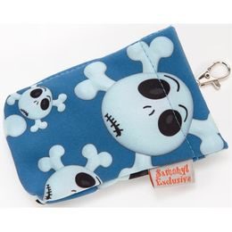 Samohýl Exclusive Kapsa na pytlíky suchý zip Lebka modrá