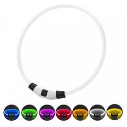 BENTECH Svítící LED obojek Bentech DC213 RGB