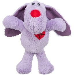 Trixie Dog VALENTINE plyšový pes s dlouhýma ušima 28 cm lila LIMITOVANÁ NABÍDKA
