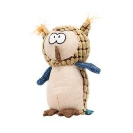 Akinu ČESKÝ LES Sova plamenná textilní hračka pro psy