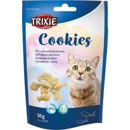Trixie COOKIES s lososem a catnipem 50 g