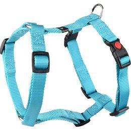 Flamingo Postroj nylon Ziggi tyrkysový S 1,5x35-50cm