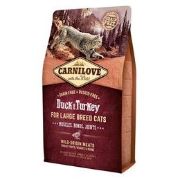 Carnilove Cat Adult Duck & Turkey Large Breed Grain Free 2 kg