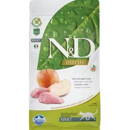 N&D PRIME Cat GF Wild Boar & Apple Adult 1,5 kg