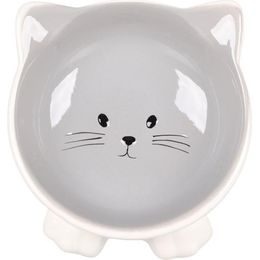 Flamingo Miska keramika Puzi šedá 125ml