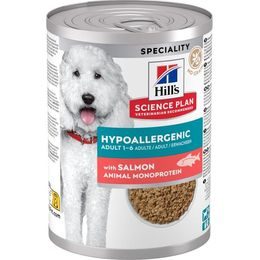 Hill's Science Plan Canine Adult Medium Hypoallergenic Salmon konzerva 363 g