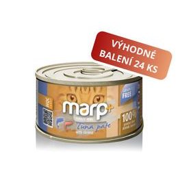 Marp Holistic Plus konzerva pro kočky Tuňákové paté s krevetami 24x70g