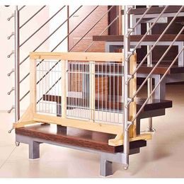 Trixie Posuvná bariéra pro štěňata a malé psy 63-108x50x31cm