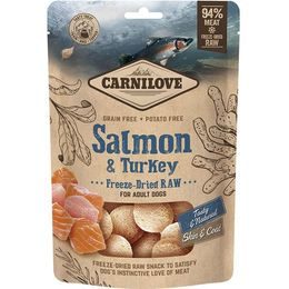 Carnilove Dog Freeze-Dried Raw Snacks Salmon & Turkey 60g