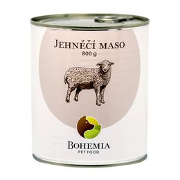BOHEMIA Jehněčí maso ve vlastní šťávě 800 g