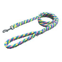 BAFPET Lanové vodítko pletené MINIHUGO růžová