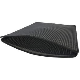 Nobby WC předložka dvouvrstvá šedá 39x60 cm