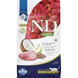 N&D QUINOA Cat GF Senior Lamb Green Apple and Coconut 300 g