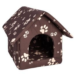 Samohýl Exclusive Bouda bavl.Tlapka hnědo/béžová-rozklad 50 x 60 cm